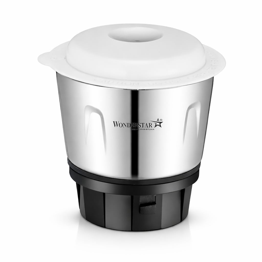 WONDER STAR Mixer Grinder 400ml Chutney Jar for Bajaj | Compatible with GX Series (GX1–GX16, GX3501, GX3701, GX4701, GX3000, GX400, GX3702, FX-7) & Twister/Bravo DLX, Rex Models