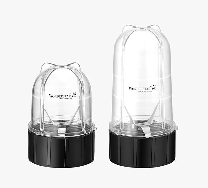 WONDER STAR Cookwell Nutriblender jar 500ml+300ml Mixer Juicer Jar (900 ml)