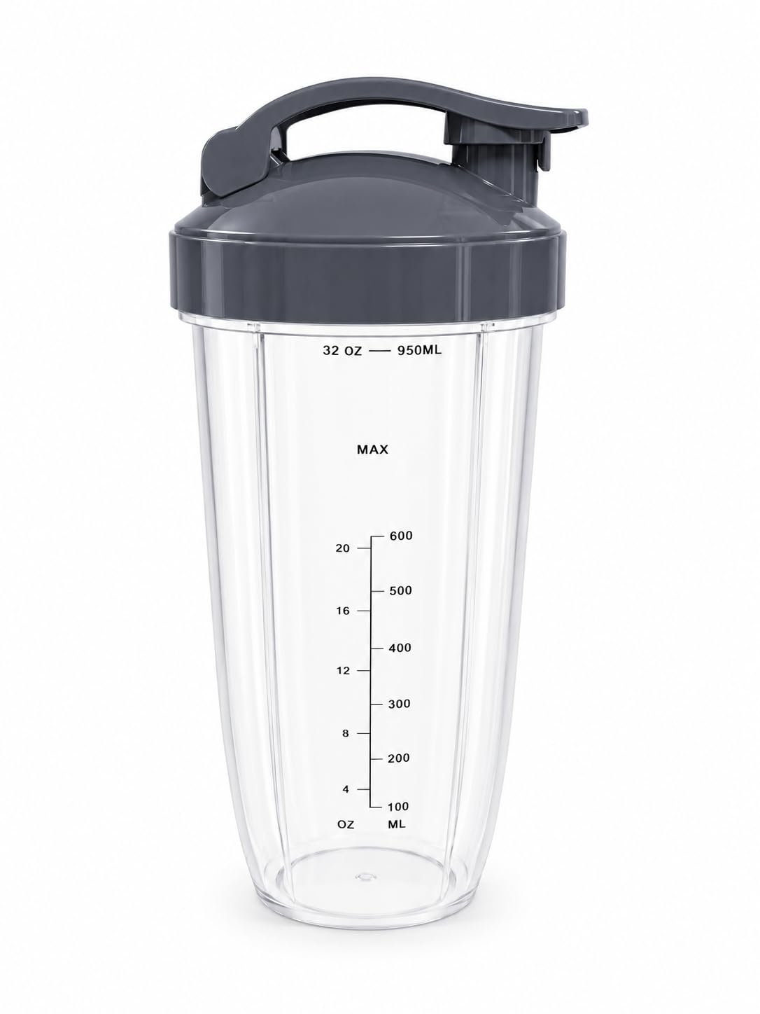 Wonder Star Replacement Cup with Sipper Lid, 32 oz, compatible with NutriBullet 900W & 600W Blenders