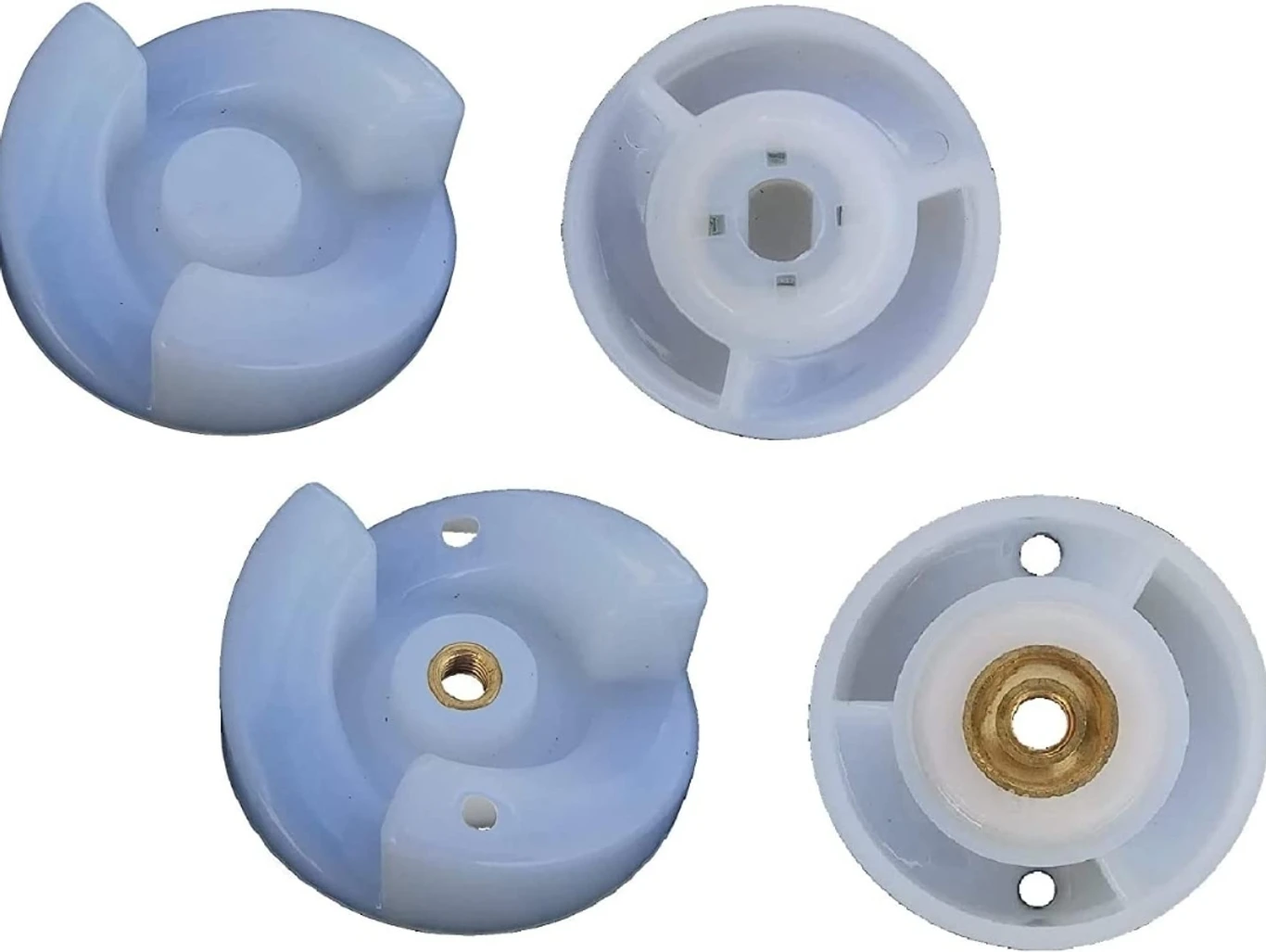 WONDER STAR Vidiem Tri-Lock Coupler Set Compatible with Vidiem Mixer Grinder, Motor & Jar Couplers with Brass Insert, Replacement Coupler Kit